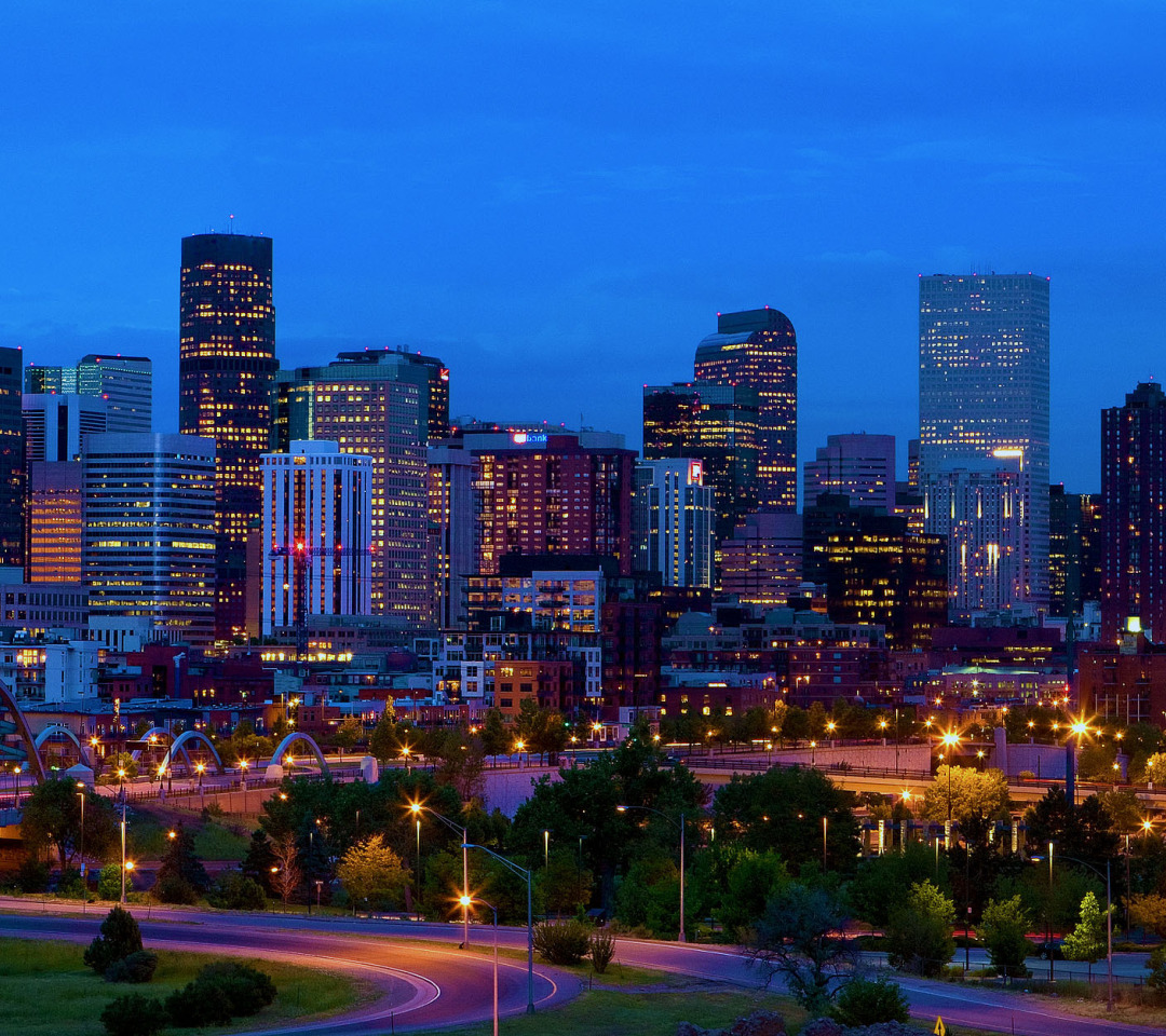 Колорадо, панорама, США, Америка, skyline, Denver, Usa, Colorado, Денвер. 