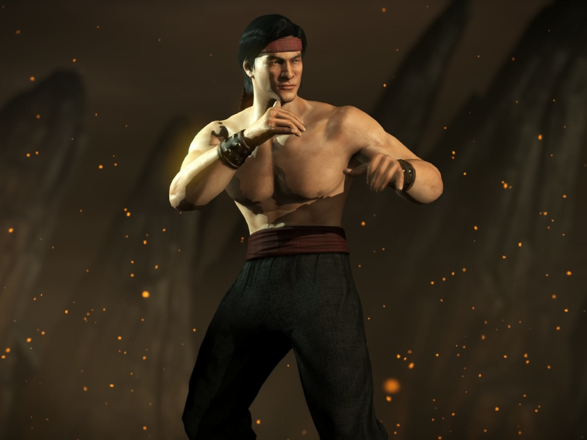 Скачать обои classic, Liu Kang, Mortal Kombat X, раздел игры в разрешении 1...