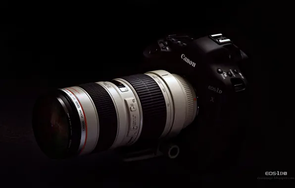 Картинка фотоаппарат, объектив, Canon, EOS-1D X, Canon EF 70-200mm F2.8L