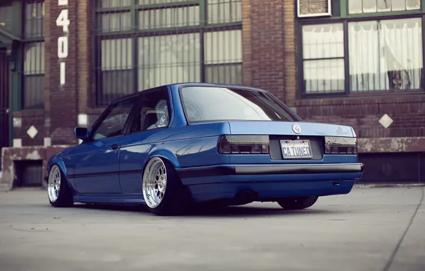 Картинка BMW, E30, Clean, Stance, Low, BellyScrapers