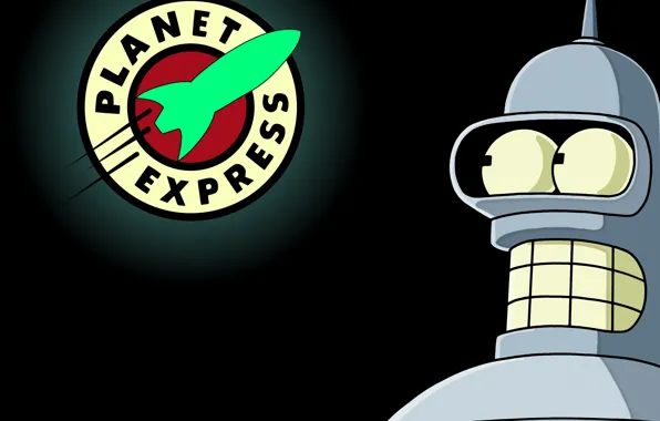 Картинка Futurama, Planet, Bender, Express