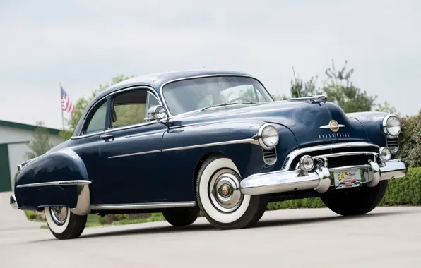 Картинка Coupe, передок, 1950, Oldsmobile, Олдсмобиль, Futuramic, 88 Club