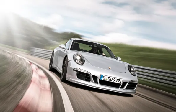 Картинка 911, Porsche, Carrera 4, порше, Coupe, GTS, 991, каррера, 2014