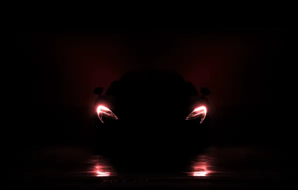Картинка Concept, McLaren, Авто, Машина, Концепт, Свет, Фары, Купэ, Спорткар