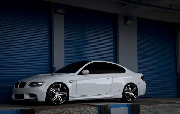 Картинка BMW, white, e92