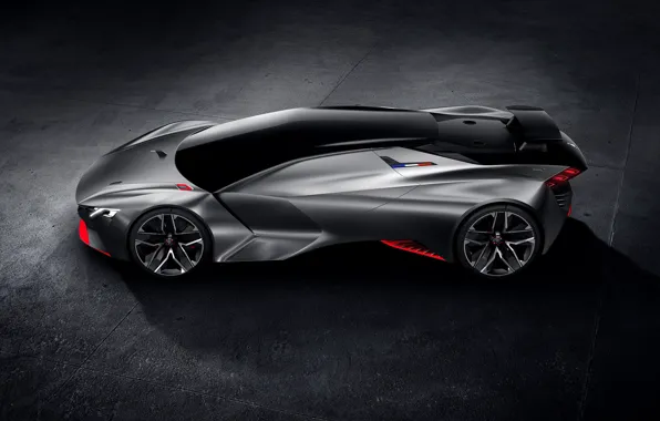Картинка Concept, Peugeot, суперкар, Vision, пежо, Gran Turismo, 2015