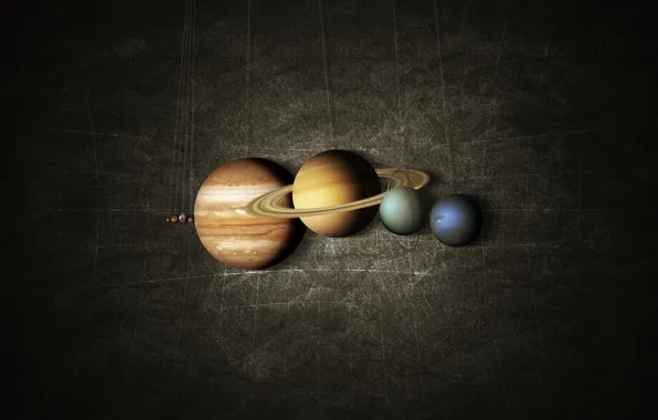 Картинка планеты, карта, Сатурн, Земля, Марс, Юпитер, Нептун, Меркурий, Венера, система, солнечная, Уран, на веревочке