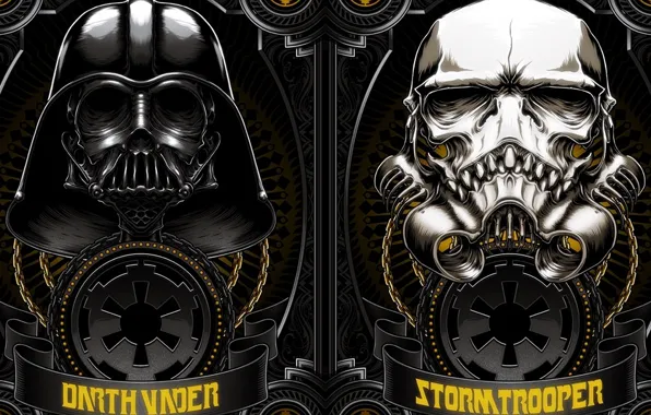 Картинка Star Wars, Darth Vader, Звездные Войны, Storm Trooper