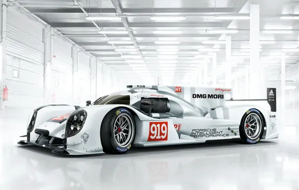 Картинка Porsche, Hybrid, 2014, 919
