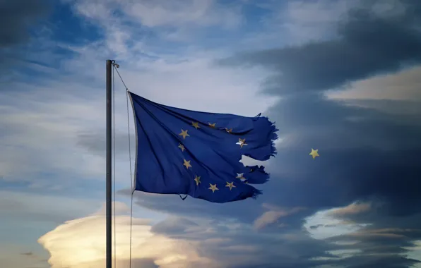 Картинка небо, звезда, Флаг, стран евросоюза