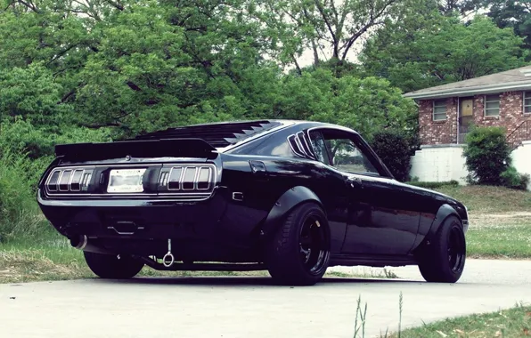 Картинка тюнинг, Ford, Ford Mustang, cars, tuning, muscle car, 1967, vehicles, Ford Mustang Fastback