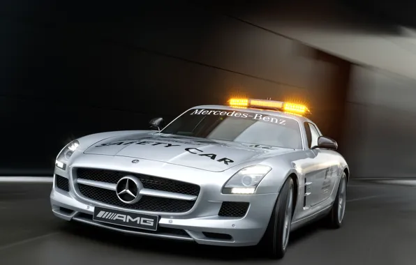 Картинка 2010 F1 Safety Car, AMG, Mercedes SLS