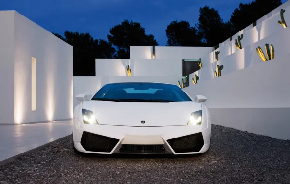 Картинка Lamborghini, white, sportcar