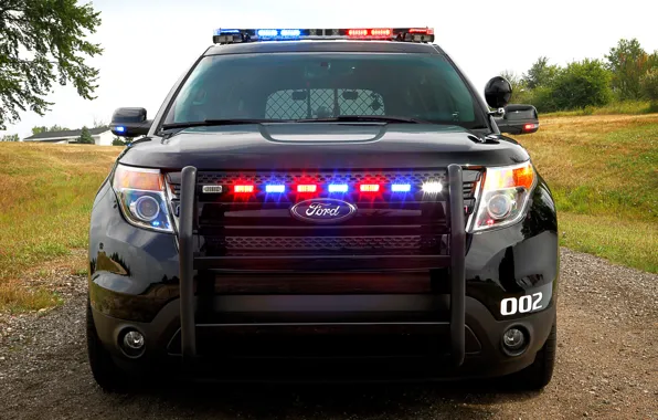 Картинка тюнинг, Ford, полиция