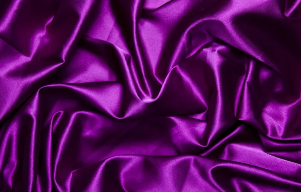Картинка фиолетовый, блеск, текстура, ткань, штора, складки, шёлк, текстиль