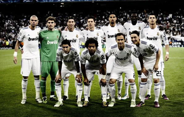 Картинка Champions League, Real Madrid, Team, Santiago Bernabeu