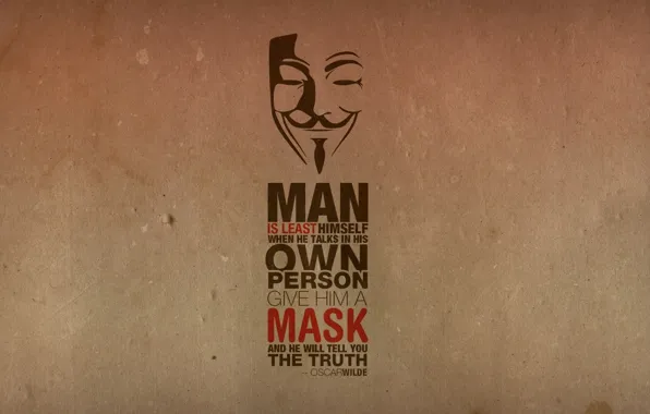 Картинка надпись, текстура, маска, цитата, Anonymous, Анонимус