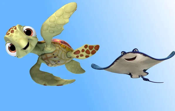 Картинка cinema, Disney, happy, Pixar, animals, sea, ocean, design, water, movie, friendship, film, friends, adventure, turtle, …