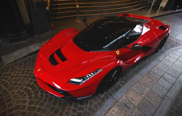 Картинка red, supercar, Ferrari LaFerrari