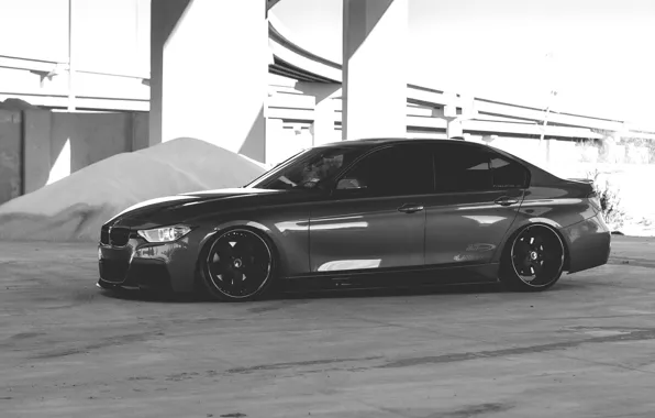 Картинка BMW, tuning, 335i, F30, stance
