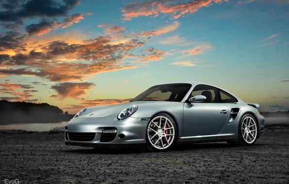Картинка Porsche 911 Turbo, EvoG Photography, Evano Gucciardo, Avant Garde Wheels