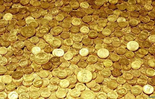 Картинка жёлтый, золото, деньги, монеты