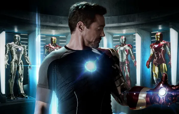 Картинка wallpaper, fantasy, Robert Downey Jr, power, marvel, man, iron man, Robert Downey Jr., avengers, 2013, …
