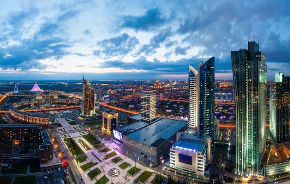 Картинка Панорама, Казахстан, Астана
