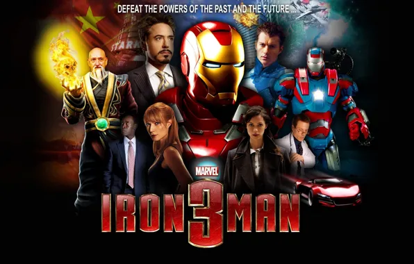 Картинка фантастика, комикс, Tony Stark, Железный человек 3, Iron Man 3