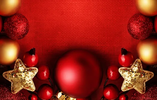 Картинка украшения, праздник, шары, Новый Год, Рождество, red, Christmas, balls, Xmas, decoration, New year, Merry