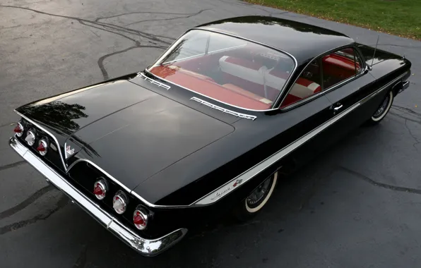 Картинка Chevrolet, шевроле, Coupe, Impala, Sport, импала, 1961, 348/350 HP