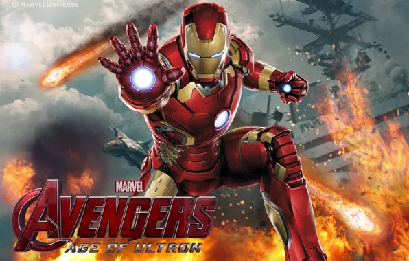 Картинка Iron Man, Tony Stark, Avengers: Age of Ultron, Мстители: Эра Альтрона
