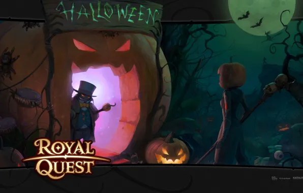 Картинка Хэллоуин, halloween, Royal Quest, Katauri Interactive