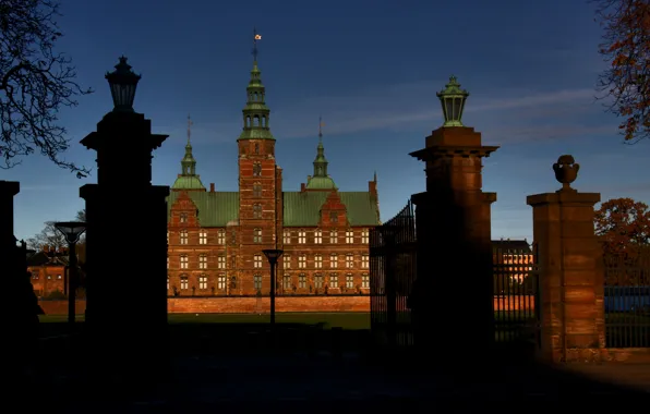 Картинка Дания, Copenhagen, Копенгаген, Hovedstaden, Rosenborg Slot, Замок Розенборг