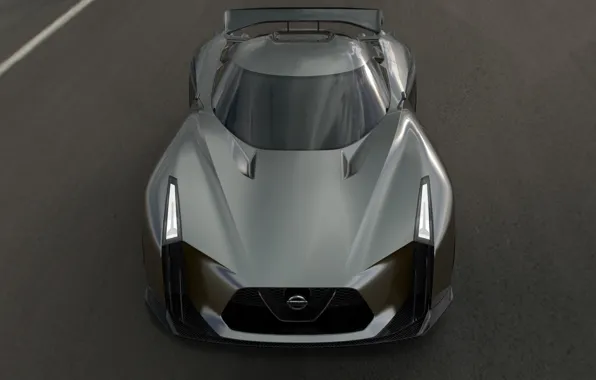 Картинка Concept, Turismo, Nissan, Vision, Front, Gran, Spoiler, 2014