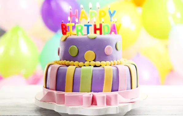 Картинка свечи, торт, cake, sweet, decoration, Happy, День Рождения, Birthday