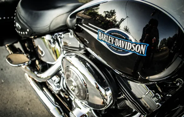 Картинка metal, bike, Harley-Davidson