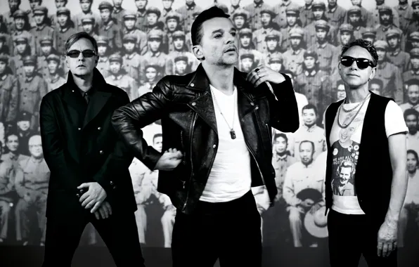 Картинка Depeche Mode, Martin Gore, David Gahan, Andrew Fletcher, Delta Machine