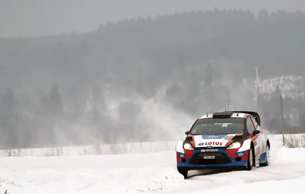Картинка Ford, WRC, Rally, Fiesta, Kubica