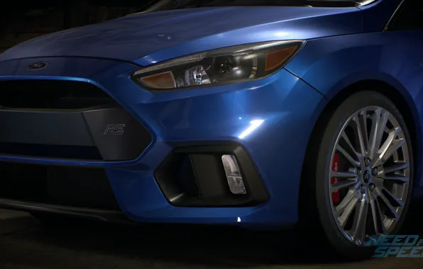 Картинка Ford, blue, Fiesta, Need For Speed 2015