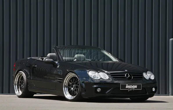Картинка Mercedes-Benz, Design, Black, Convertible, SL500, Inden