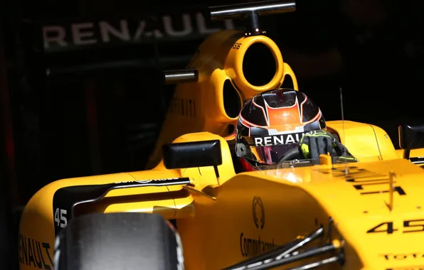 Картинка Renault, Рено, Formula 1, Team, Ocon