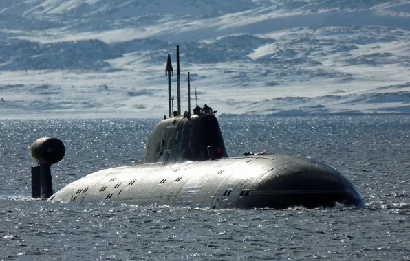 Картинка лодка, ВМФ, подводная, России, Project 971