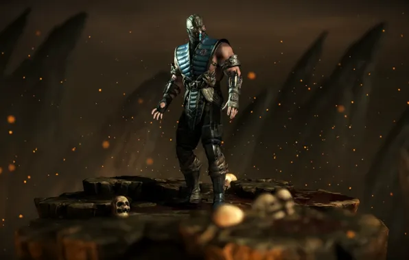 Картинка Sub-Zero, саб зиро, Mortal Kombat X