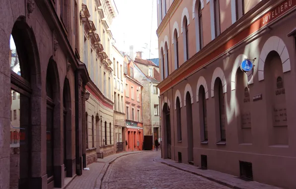Картинка город, здания, архитектура, Рига, Riga