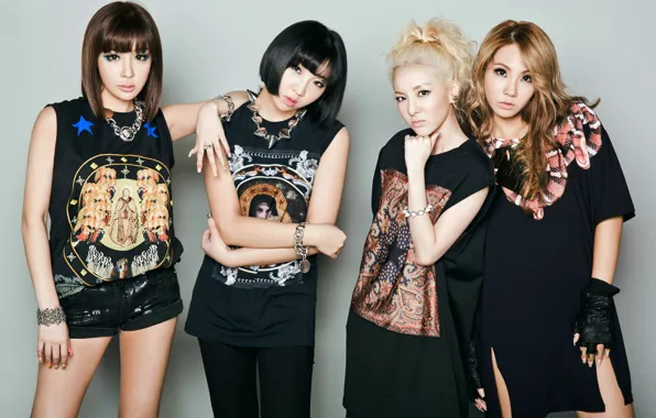 Картинка музыка, девушки, азиатки, Южная Корея, 2NE1, K-pop