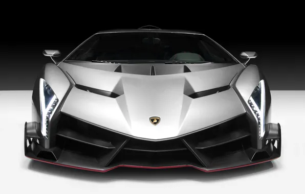 Картинка car, Lamborghini, ламбо, передок, front, эксклюзив, 2013, Veneno