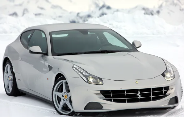 Картинка Ferrari, Winter, '2011