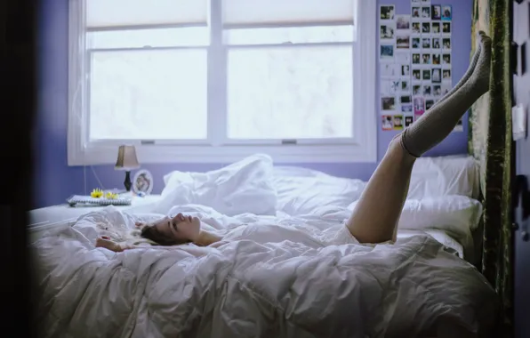 Картинка девушка, спальня, по мотивам фильма, The Virgin Suicides