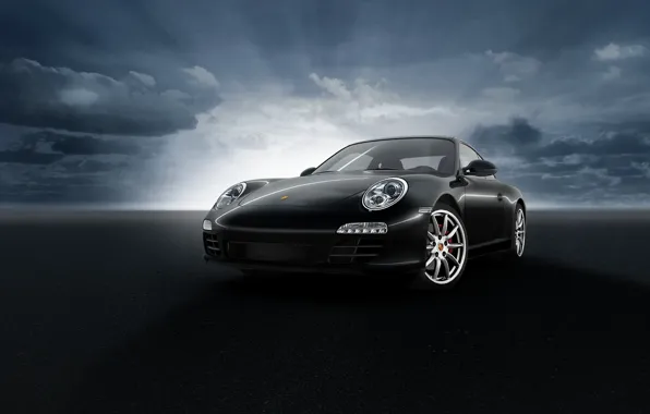 Картинка Porsche, Black, C2S